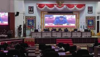 DPRD Babel Gelar Rapat Paripurna Penyampaian Hasil Rekomendasi LKPJ Gubernur Tahun Anggaran 2024