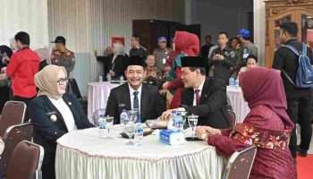 Wabup Netta Hadiri Hari Jadi Kabupaten Penungkal Abad Lematang Ilir