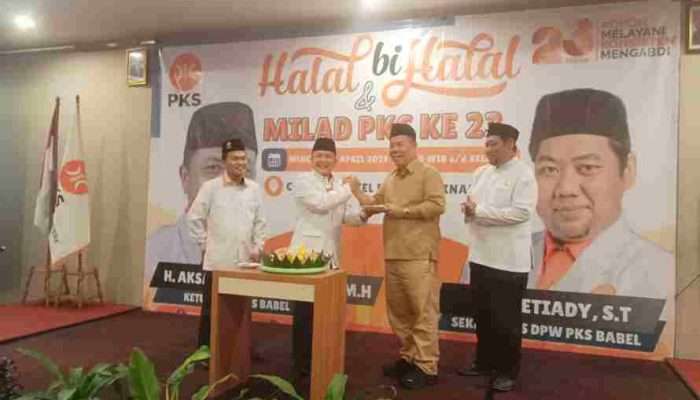 Gubernur Hidayat Arsani Hadiri Halal Bi Halal PKS