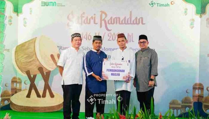 PT Timah Salurkan Bantuan ke Rumah Ibadah di Momen Bulan Ramadhan