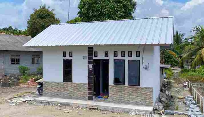 PT Timah Wujudkan Impian Sumiati Mendiami Rumah Layak Huni
