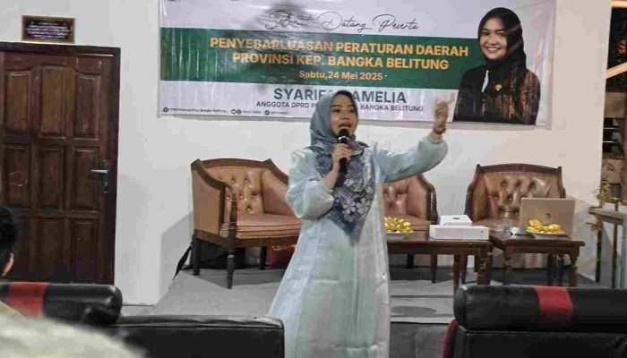 Syarifah Amelia Sebarluaskan Perda Nomor 2 Tahun 2023 Tentang Konservasi