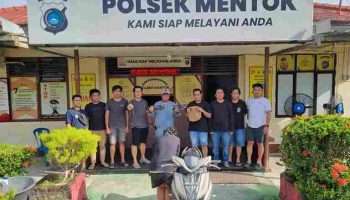 Polisi Tangkap Pelaku Curanmor di Pantai Teluk Inggris