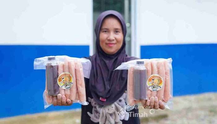 Pempek Udang Ak Leho Makin Dikenal Masyarakat Berkat PT Timah