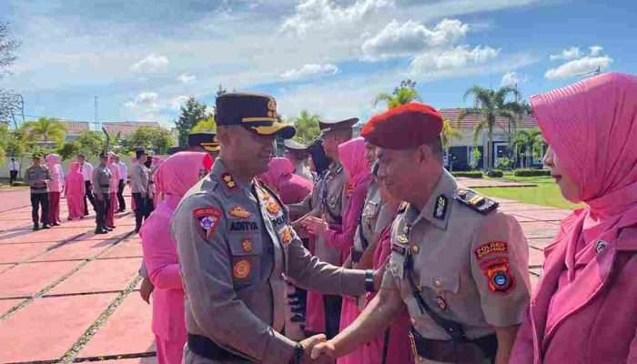 Kapolres Bangka Barat Pimpin Sertijab Wakapolres