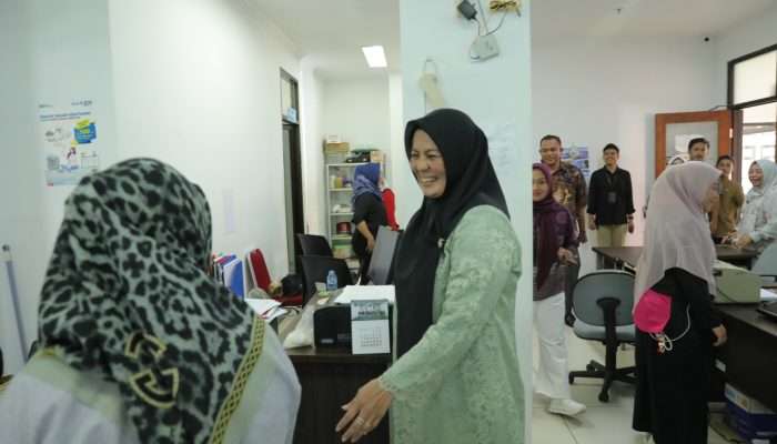 Wagub Hellyana Sidak Ruang Kerja OPD