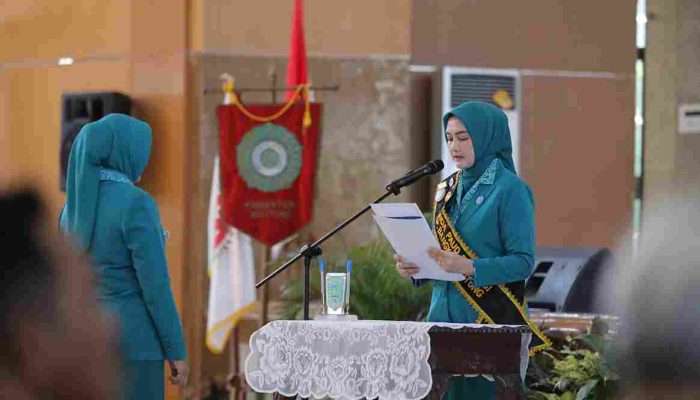 Noni Hidayat Arsani Lantik Ketua Dekranasda Belitung