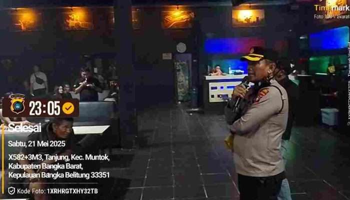 Polres Bangka Barat Sidak Tempat Hiburan Malam