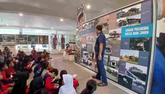Museum Timah Indonesia Kenalkan Pelajar Sejarah Pertimahan di Bangka Belitung