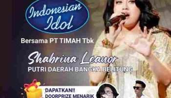 PT Timah Dukung Shabrina Leanor jadi Juara Indonesia Idol 
