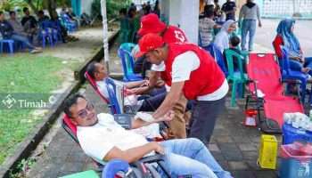 PT Timah Berkolaborasi dengan PMI Peduli Kemanusiaan