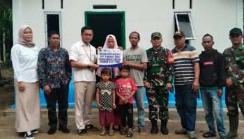 PT Timah Bangun Rumah Layak Huni untuk Warga Kundur