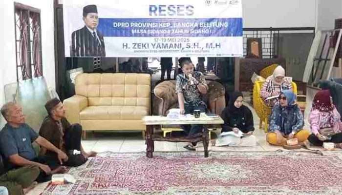Zeki Yamani Gelar Reses, Warga Antusias Sampaikan Aspirasi