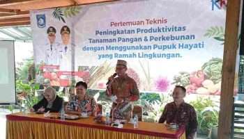 Pemkab Bangka Barat Gelar Sosialisasi Pengunaan Pupuk Hayati Cair