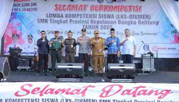 Gubernur Hidayat Arsani Dukung Kegiatan Kompetensi LKS SMK Tingkat Provinsi Tahun 2025