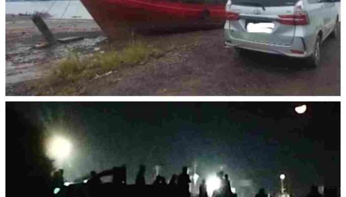 Danlanal Babel Bantah Kapal yang Ditemukan Kandas Bermuatan 47 Ton Timah