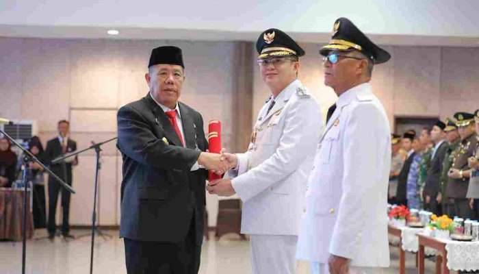 Gubernur Hidayat Arsani Lantik Bupati dan Wakil Bupati Bangka Barat