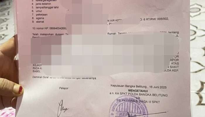 Istri Anggota Brimob Laporkan Suami ke Polisi