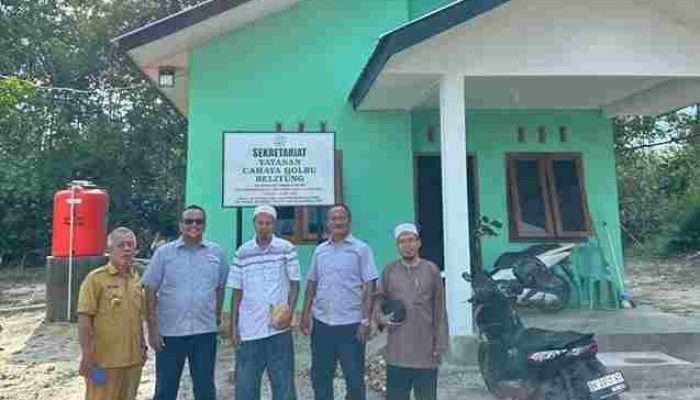 PT Timah Serahkan Bantuan  Pembangunan Pesantren di Belitung Timur 