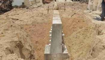 Cegah Abrasi, PT Timah Pasang Penahan Abrasi di Pantai Pongkar Karimun