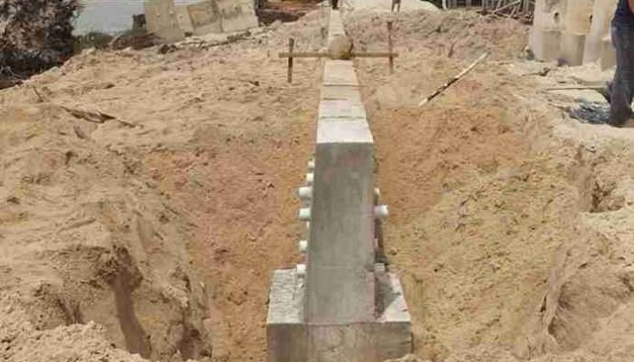 Cegah Abrasi, PT Timah Pasang Penahan Abrasi di Pantai Pongkar Karimun