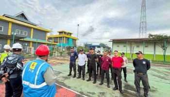 Perkuat Pengamanan Obvitnas, PLN UPK Babel Latih Satpam Hadapi Situasi Darurat