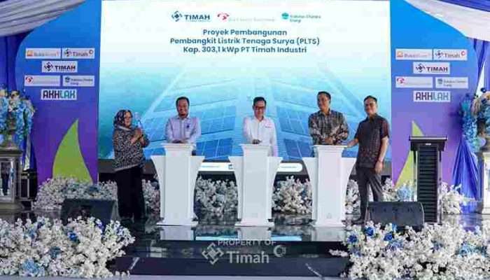 Anak Usaha PT Timah Tbk Luncurkan Proyek PLTS, Kolaborasi Energi Bersih Ala MIND ID Group