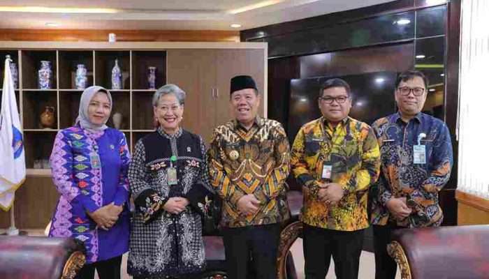 Ketua Pengadilan Tinggi Babel Kunjungi Gubernur Hidayat Arsani