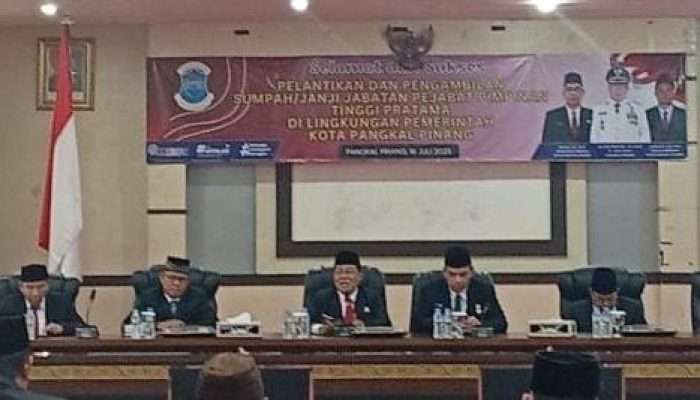 Penjabat Walikota Pangkalpinang Ajak OPD Perkuat Komunikasi dan Koordinasi Lintas Sektor