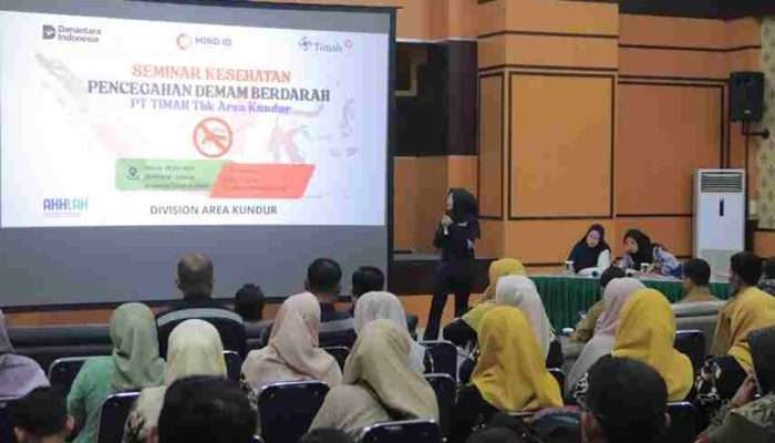 PT Timah dan Puskesmas Kundur Barat Gelar Seminar Kesehatan Cegah Demam Berdarah 