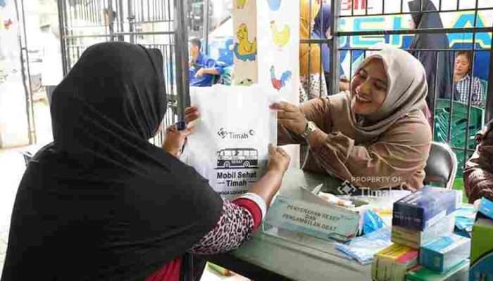 PT Timah Kembali Berikan Pelayanan Kesehatan Gratis Bagi Masyarakat Melalui Mobil Sehat