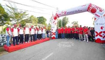 Ribuan Masyarakat Karimun Ikuti Pekan Sehat ‘Untuk Merah Putih’ Meriahkan HUT ke 49 PT Timah