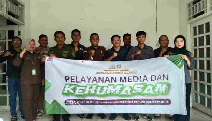 Kasi Penkum Kejati Babel Kunjungi Kantor JMSI