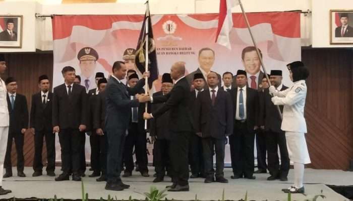 Bambang Patijaya Dikukuhkan Kembali Jadi Ketua DPD IKA Lemhanas Babel