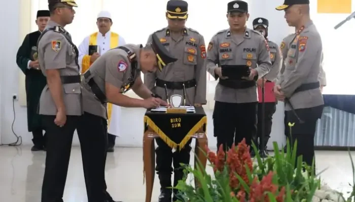 Empat Pejabat Utama Polda Babel dan Kapolresta Pangkalpinang Berganti