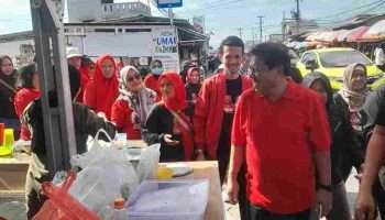 Prof Udin-Cece Dessy Komitmen Bangun Pasar Guna Kembangkan Ekonomi Rakyat