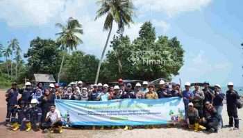 PT Timah Tanam 5.000 Bibit Mangrove di Desa Rajik
