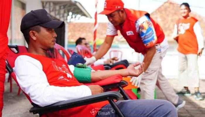 PT Timah dan PMI Himpun Puluhan Kantong Darah dalam Bulan Bakti HUT ke-49 PT Timah di Toboali