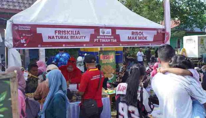 Peringati HUT ke-49,  PT Timah Gelar Bazar UMKM di Belitung Timur