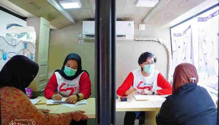 Ratusan Warga Toboali Datangi Layanan Kesehatan Gratis yang Digelar PT Timah