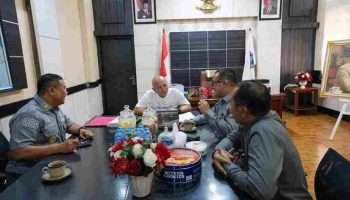 Ketua DPRD Babel Terima Audiensi Kakanwil Kemenkum