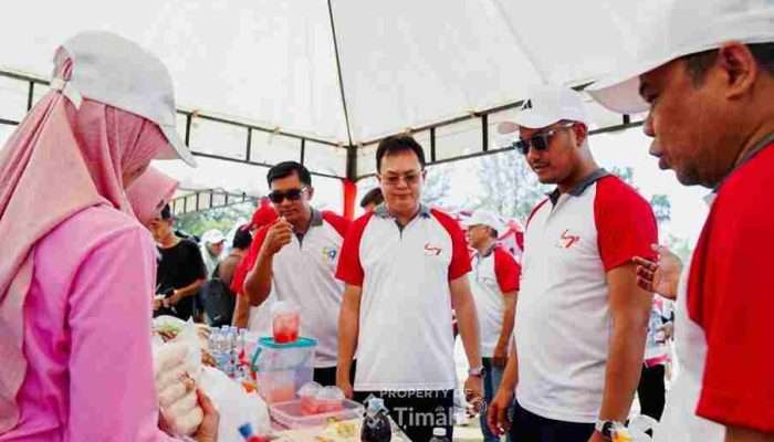 Pekan Sehat HUT ke-49  PT Timah, Dorong Ekonomi Warga dan Promosikan UMKM Bangka Barat