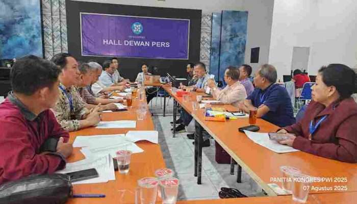 Kongres PWI 2025 Tetapkan Daftar Pemilih Tetap dan Jumlah Peninjau