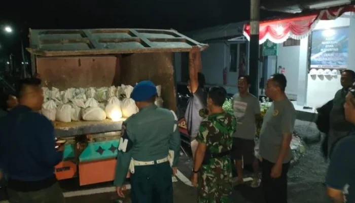 Lanal Babel Kembali Amankan Pasir Timah Tak Bertuan