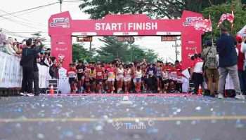 Ribuan Pelari Ikuti TINS Half Marathon 2025