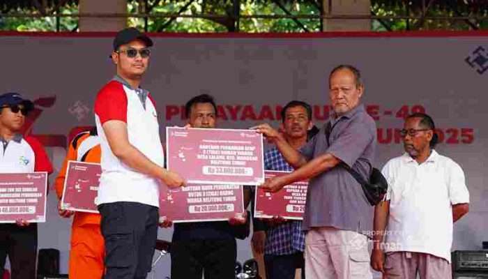 PT Timah Bantu Renovasi Rumah Warga Belitung Timur, Nursen Nein Tak Lagi Khawatir Saat Musim Hujan