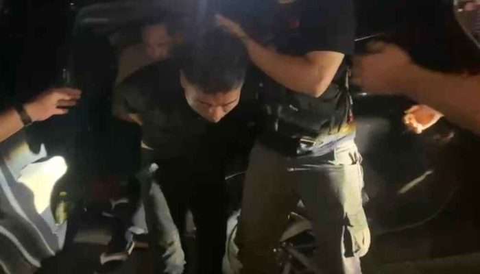 Pelaku Pembunuh Wartawan, Tiba di Mapolda Babel