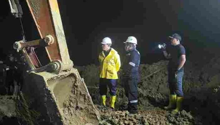 Kecelakaan Tambang, PT Timah Tbk Dampingi Proses Evakuasi dan Serahkan Santunan