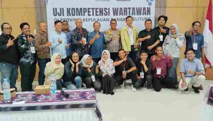 JMSI Babel Gelar UKW, 16 Peserta Dinyatakan Kompeten