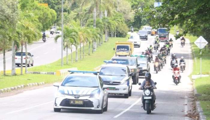 TNI/Polri dan Sat Pol PP Gelar Patroli Bersama Pastikan Kamtibmas Aman dan Kondusif